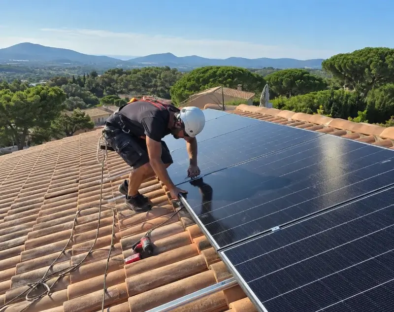 Installateur panneaux solaires Savoillan — pose photovoltaïque sur toiture